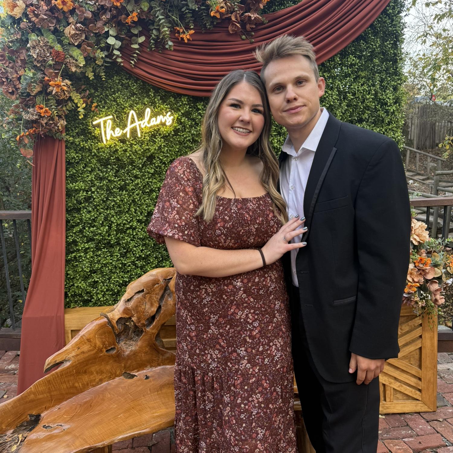 celebrating some friends weddings!