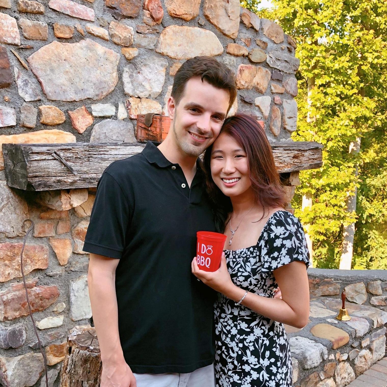 Engagement party at Smith Mountain Lake
