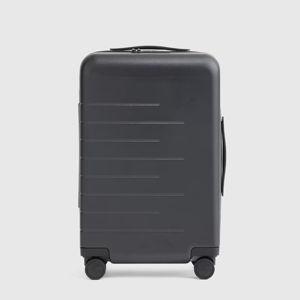 Expandable Carry-On Suitcase in Black