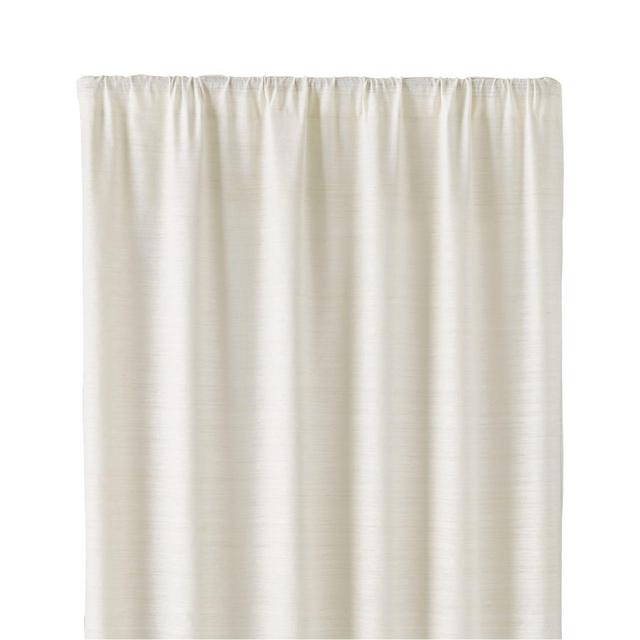 Silvana Ivory Silk 48"x96" Curtain Panel