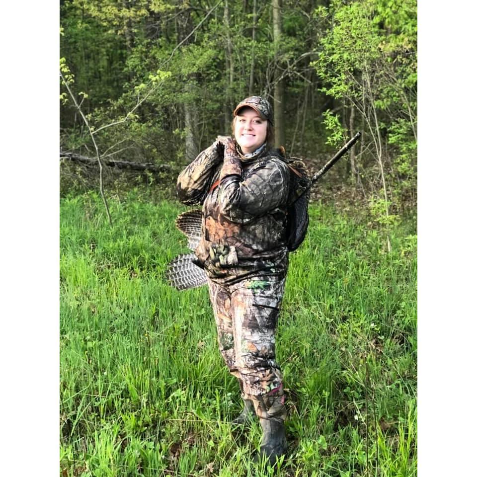 Kelly's first turkey