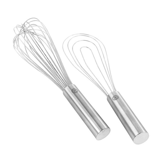Martha Stewart Whisk Set Stainless Steel 2 Piece Set 935116409M