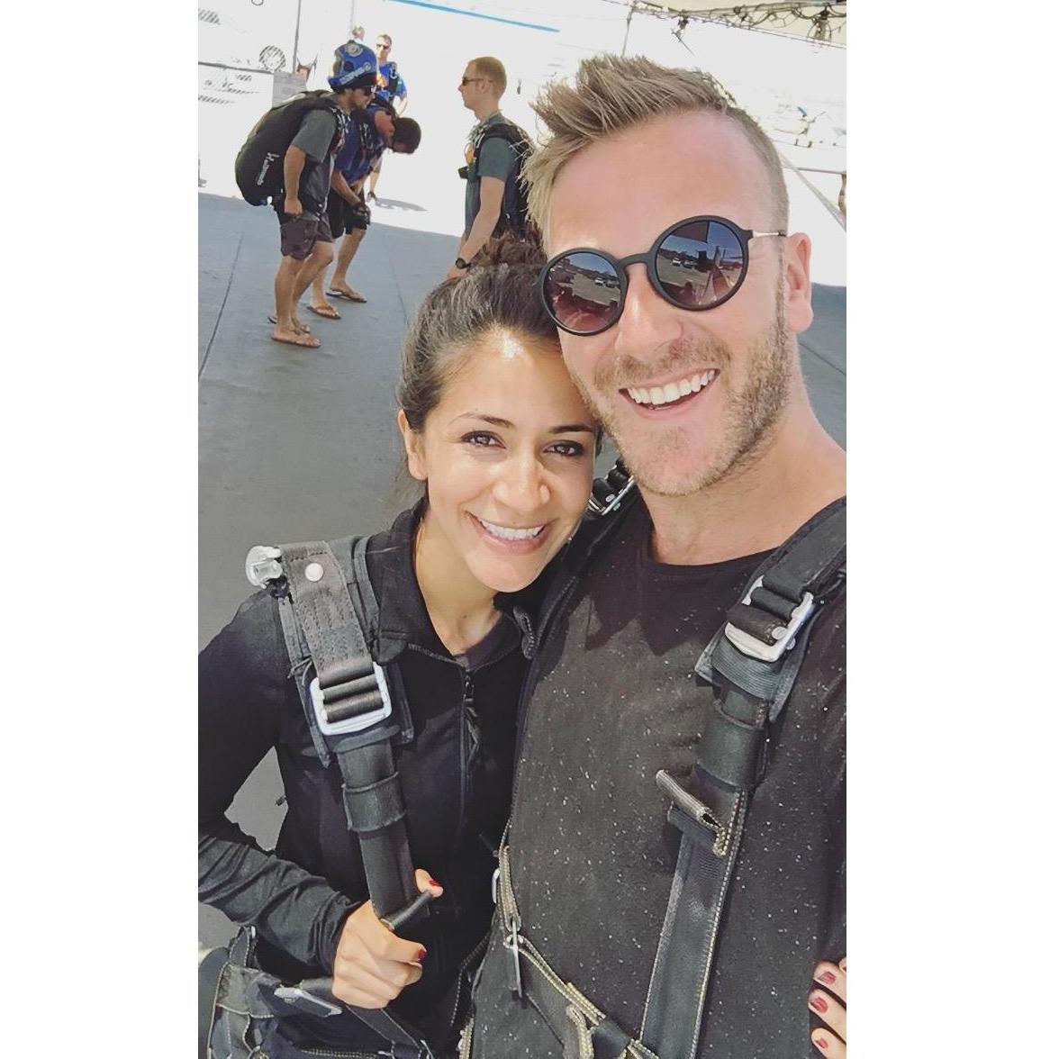 We've jumped out of multiple planes together.