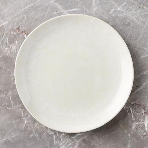 Caspian Cream Reactive Glaze Dinner Plate