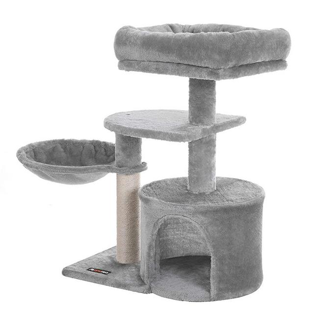 FEANDREA Cat Tree, Small Cat Tower, Condo, Scratching Post