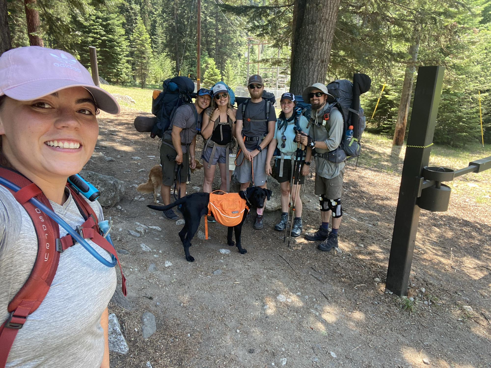 We continued to find ways to be in the outdoors