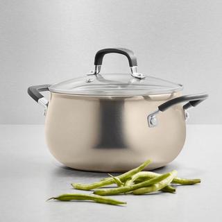 Belgique - Nonstick Aluminum 3 qt. Soup Pot with Lid