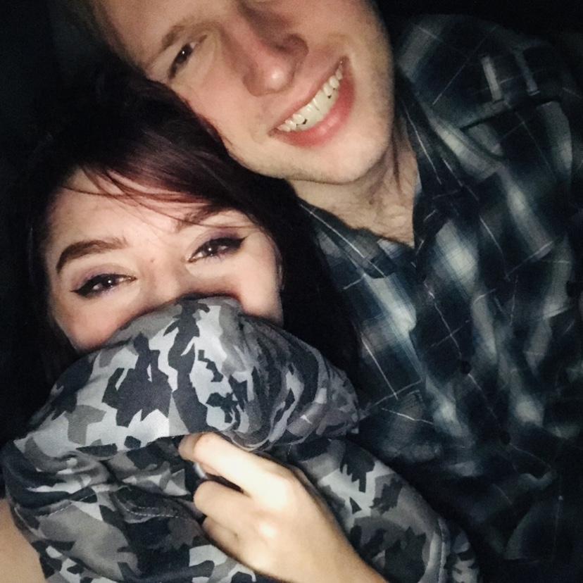 On our first date 5 years ago!!! He gave me his favorite jacket!