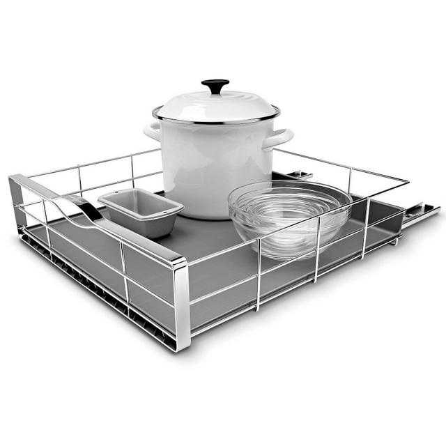 simplehuman 20" Pull-Out Cabinet Organizer, Heavy-Gauge Steel Frame