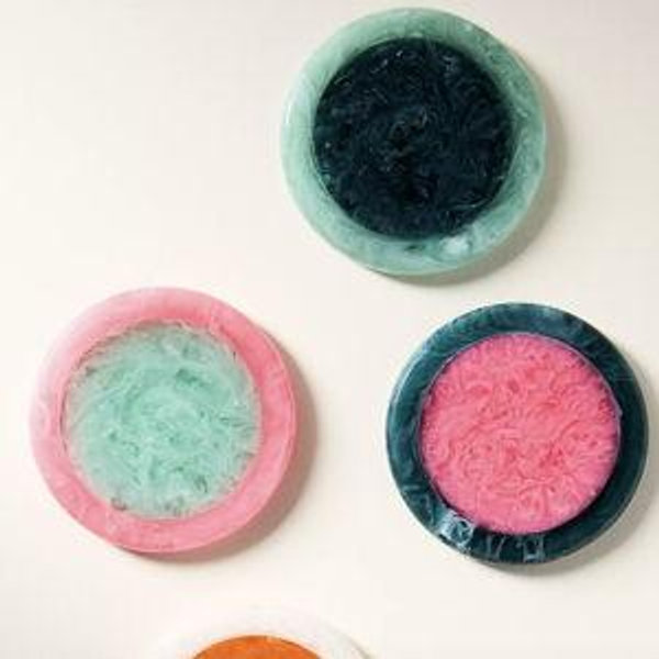 Susana Resin Coasters, Set of 4