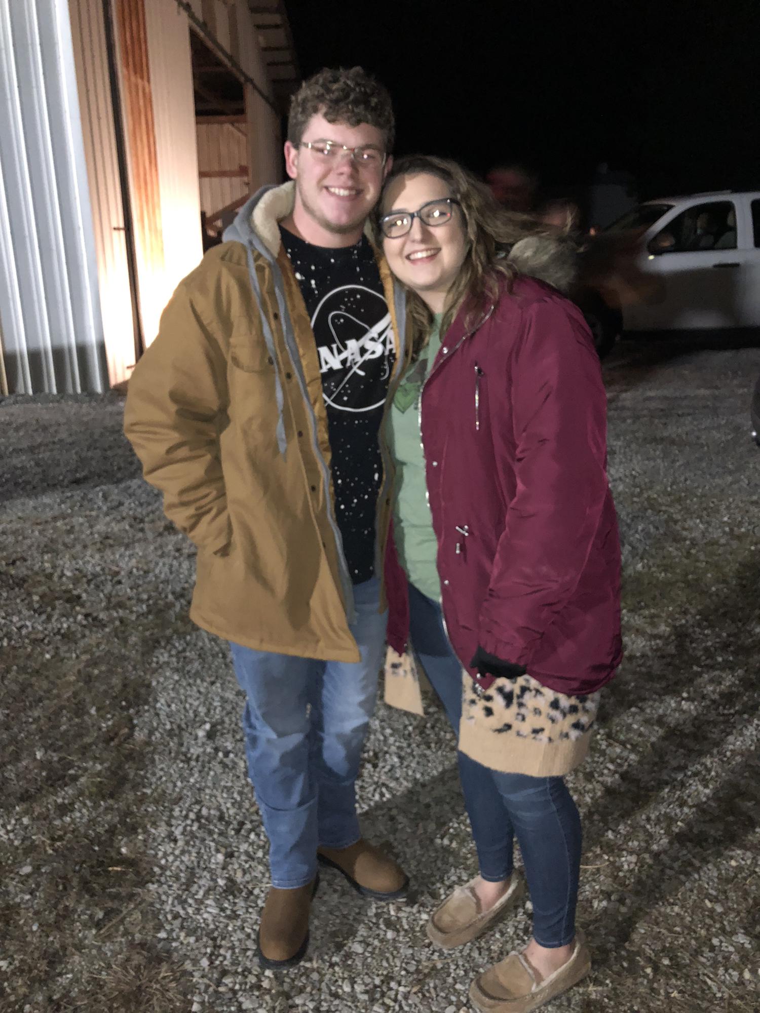 Christmas play at the Cox's barn