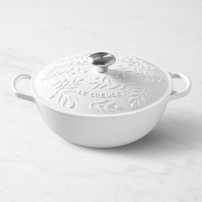 Le Creuset Signature Enameled Cast Iron Olive Branch Soup Pot, 5 1/4-Qt.