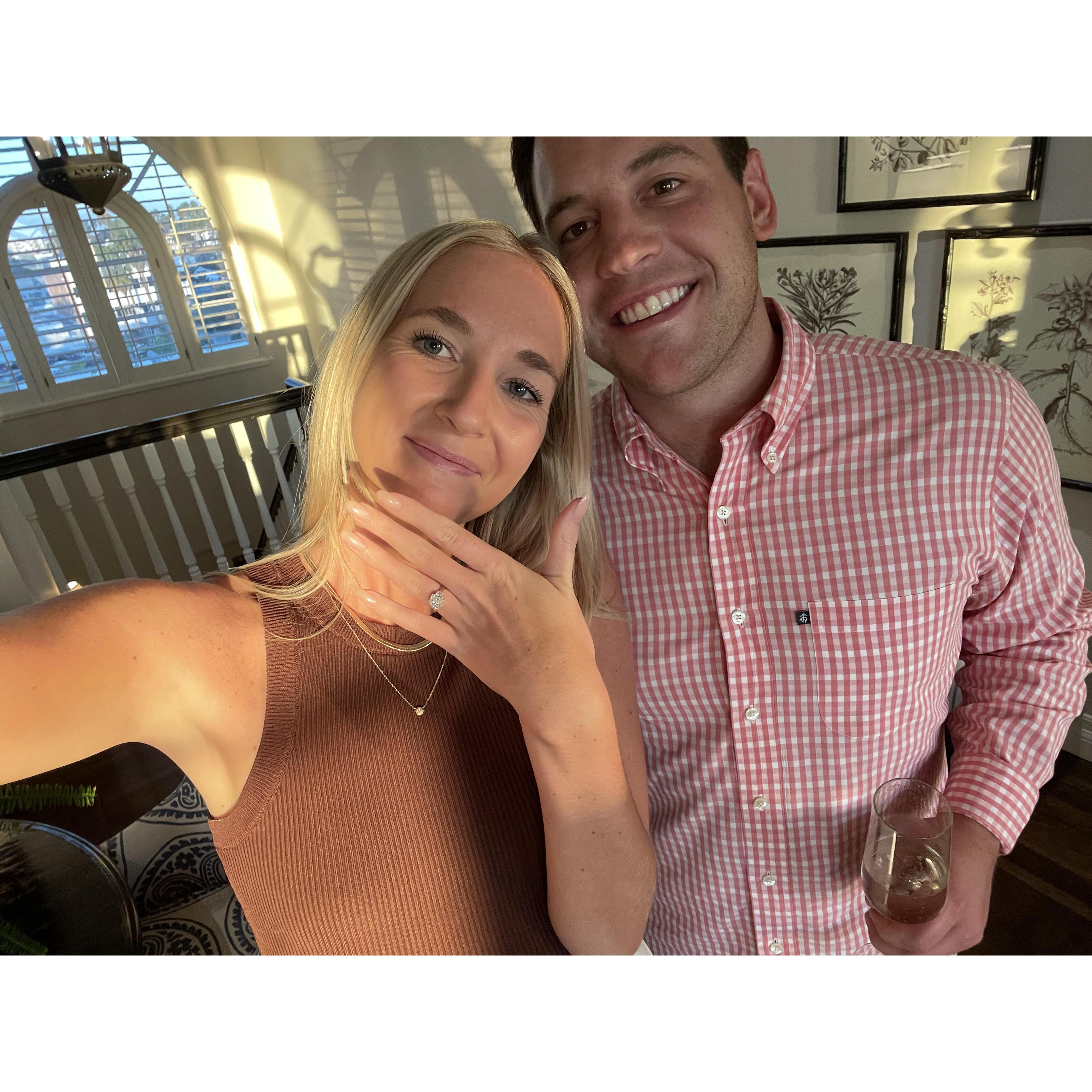 The day Drew proposed to Sasha!