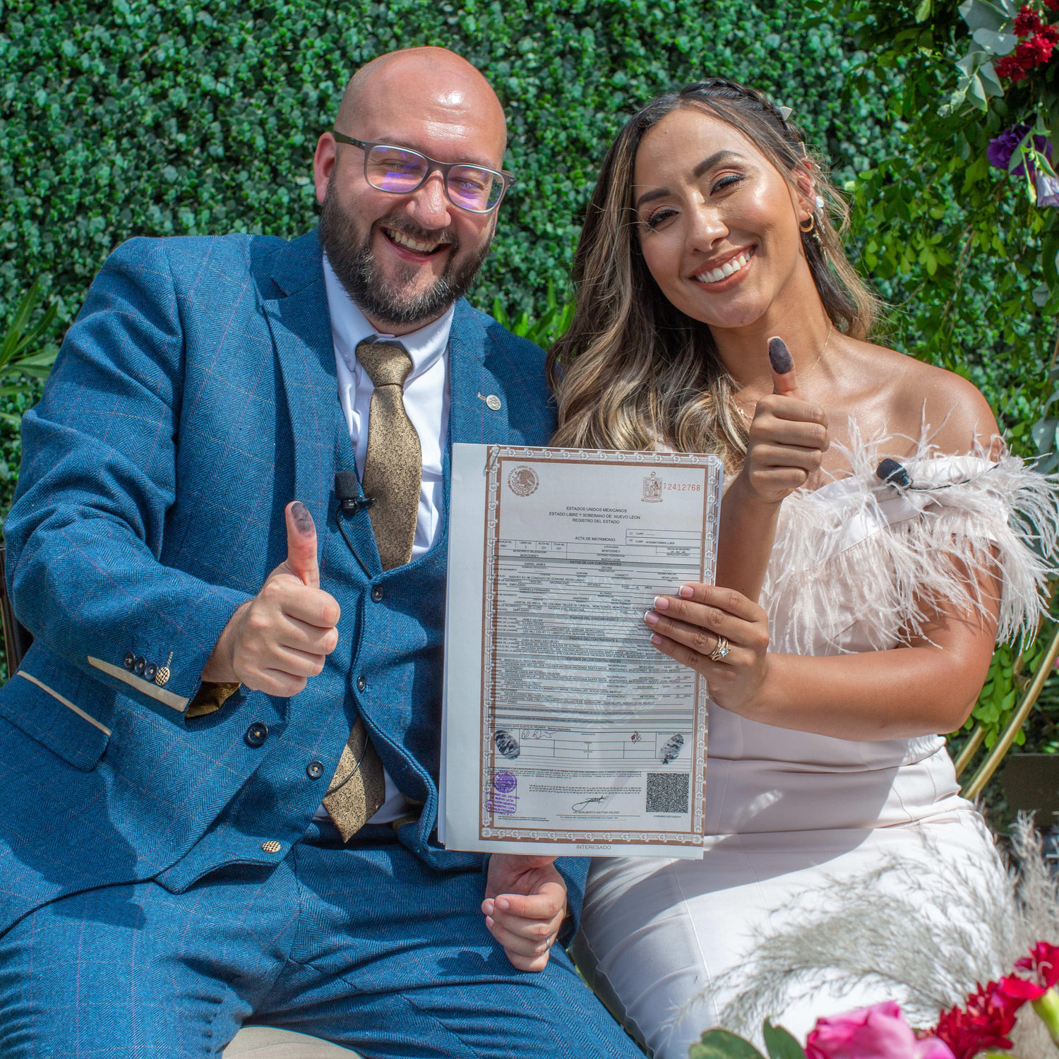Our Civil wedding in Monterrey on August 28th, 2021