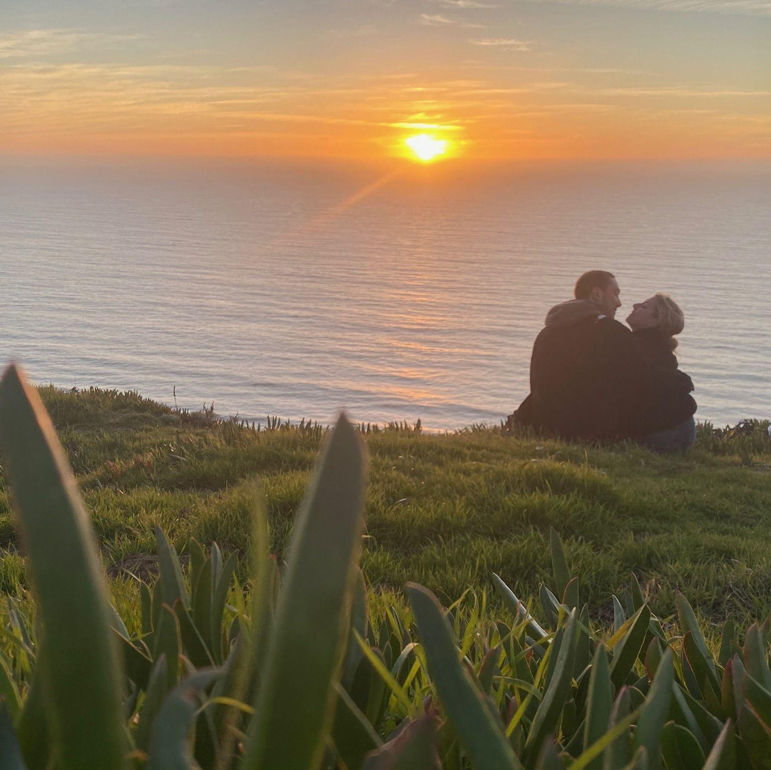 A favorite spot of ours to watch the sunset in college.