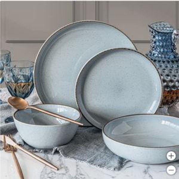 over&back Options 16-piece Dinnerware Set