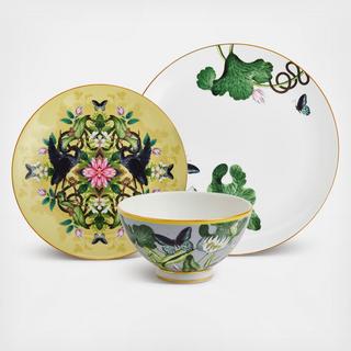 Waterlily 3-Piece Place Setting, Service for 1