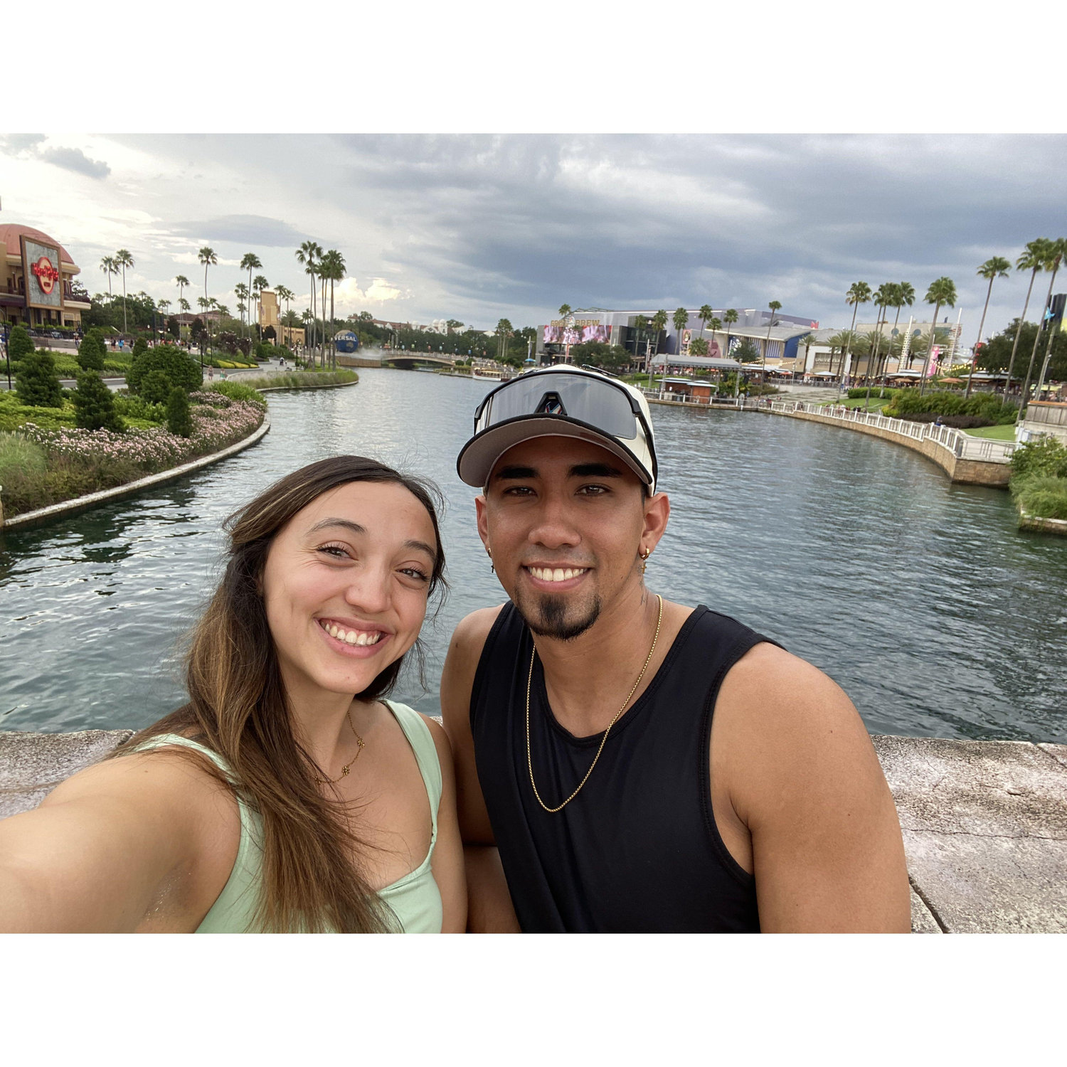 Showing me around Orlando