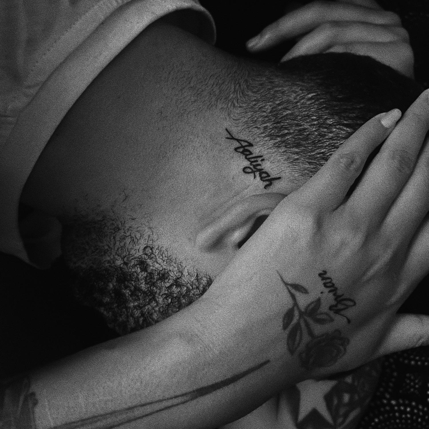 Aaliyah makes sure that Brian always gets a line up so his best tat is bold .
