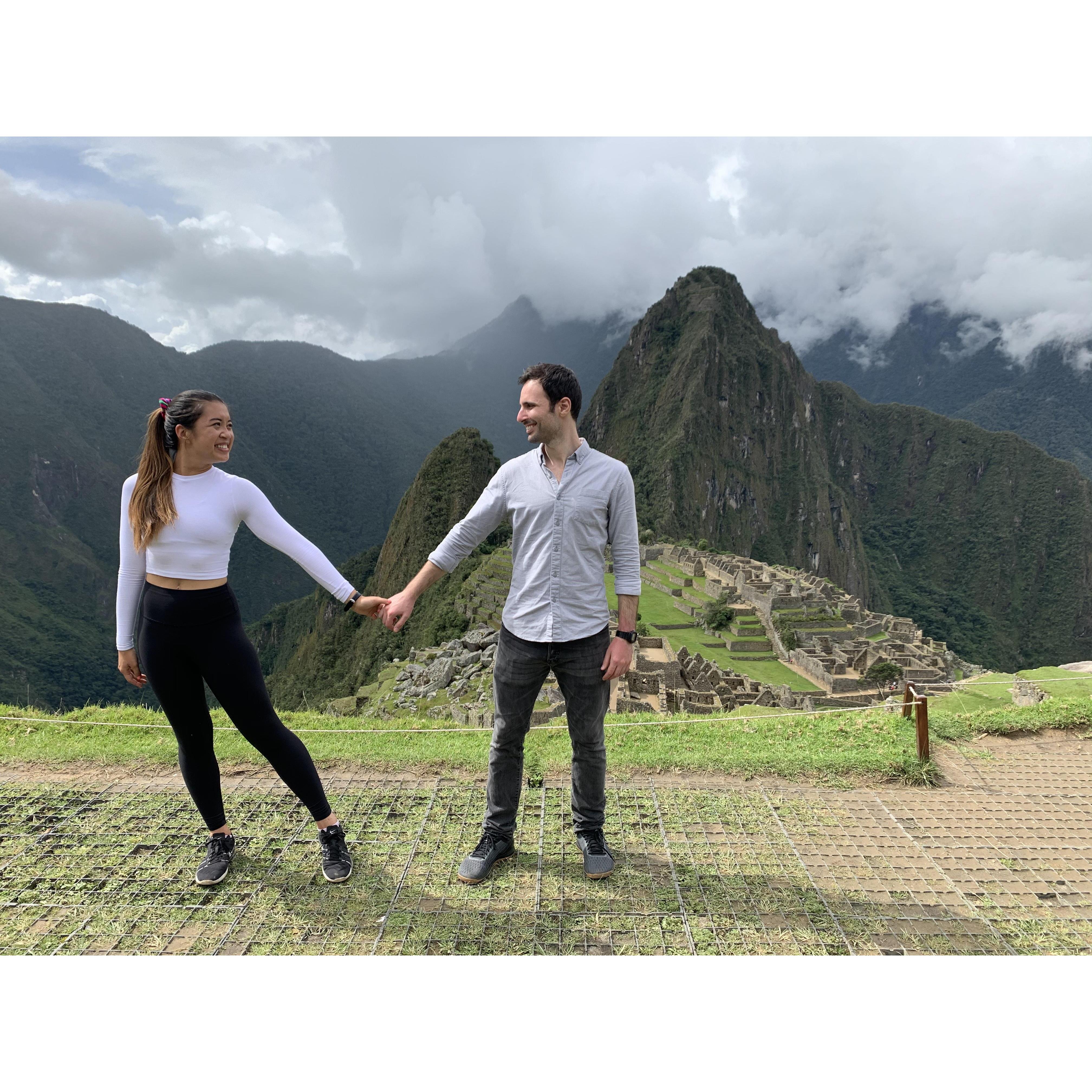 Machu Picchu post altitude sickness