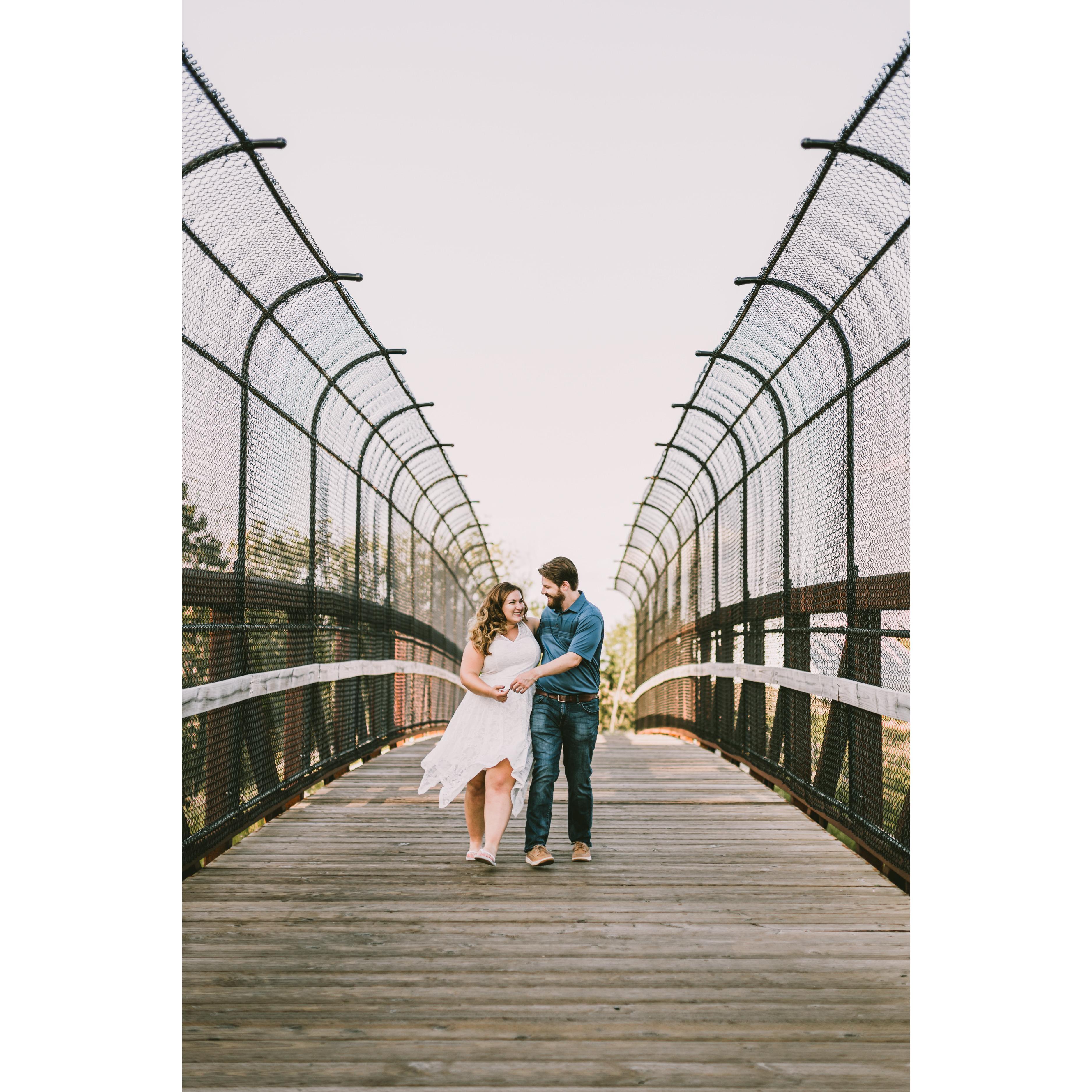 Engagement photos at Long Lake Regional Park!