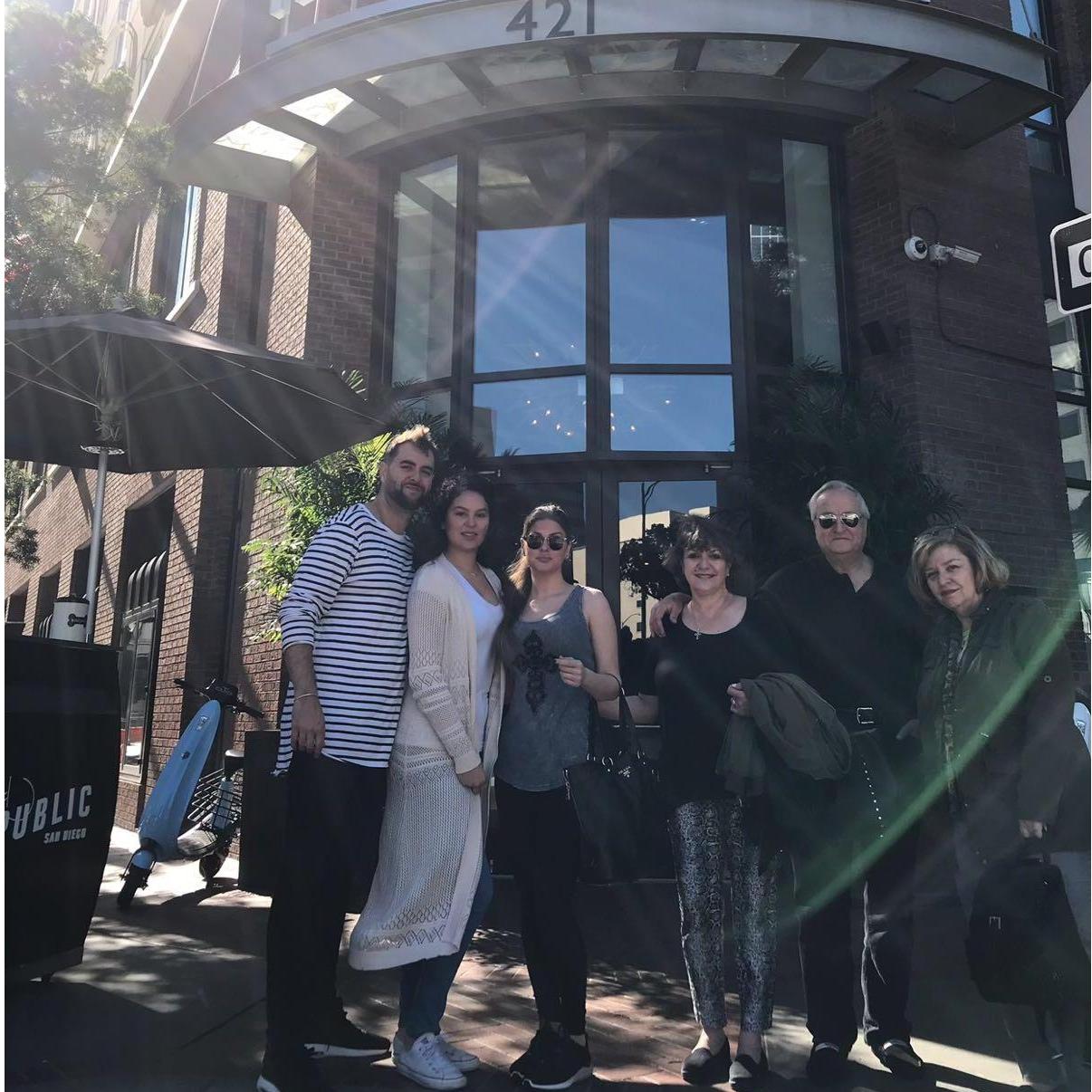 ~With the Fam in San Diego, 2017~