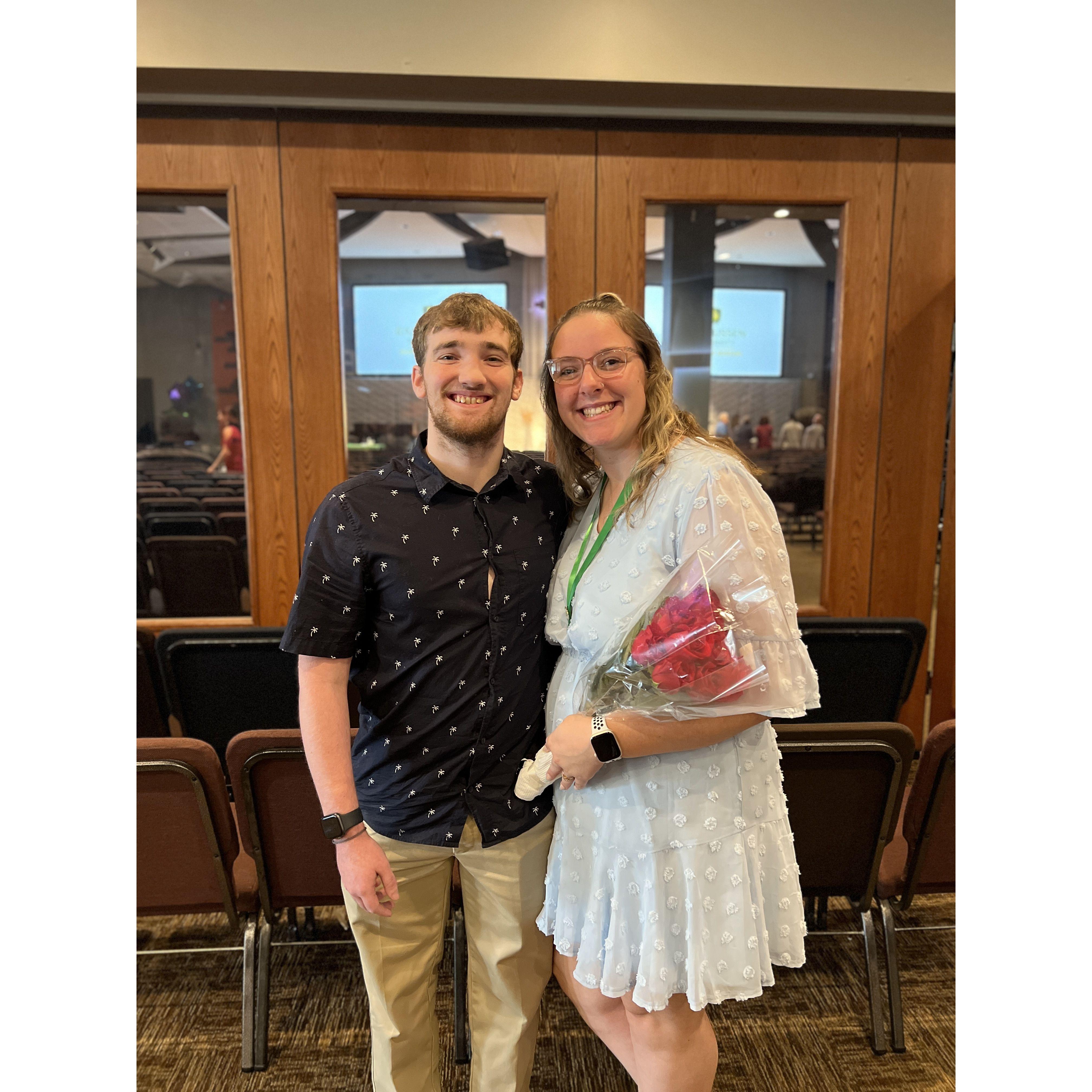 Nursing School Pinning