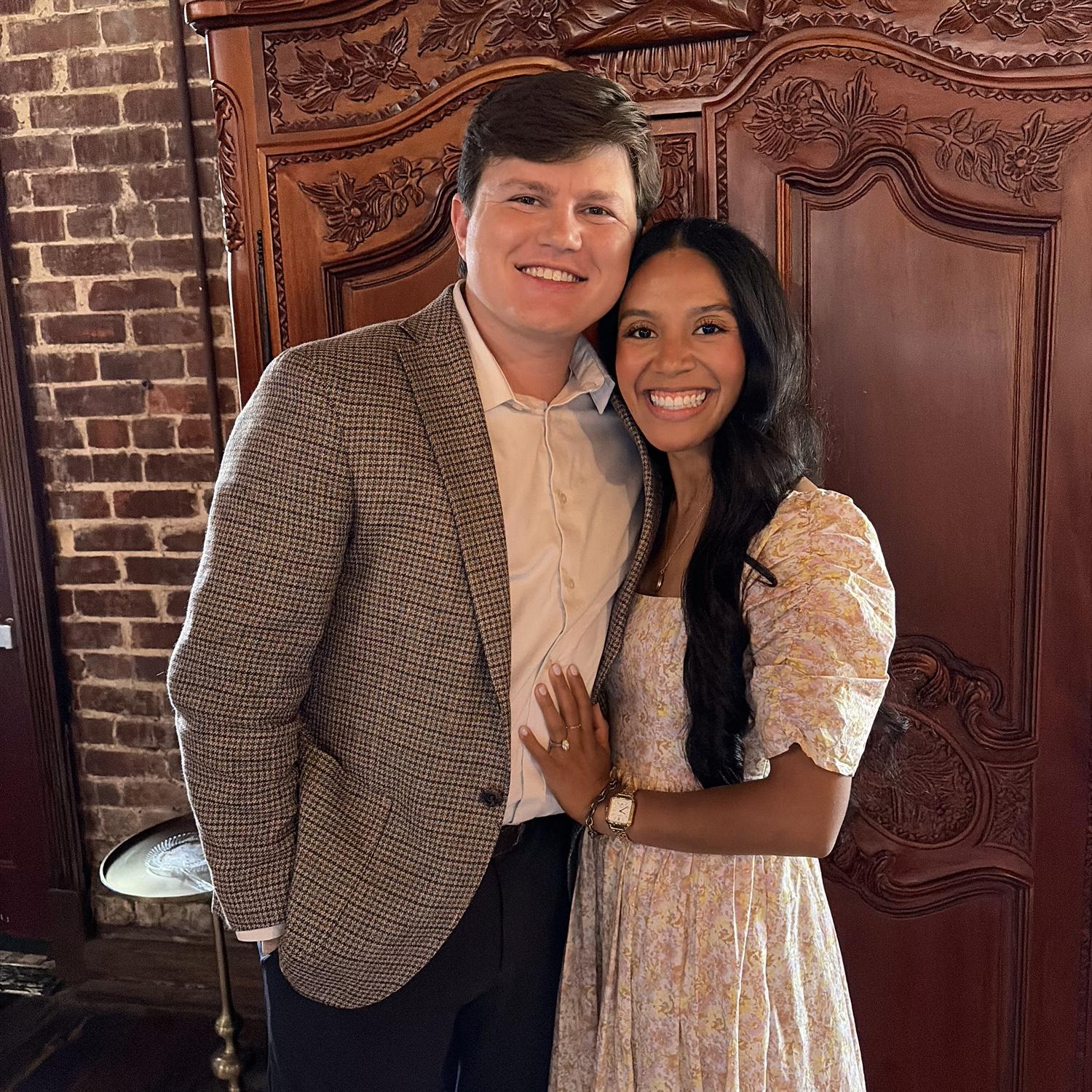 First wedding as an engaged couple!!