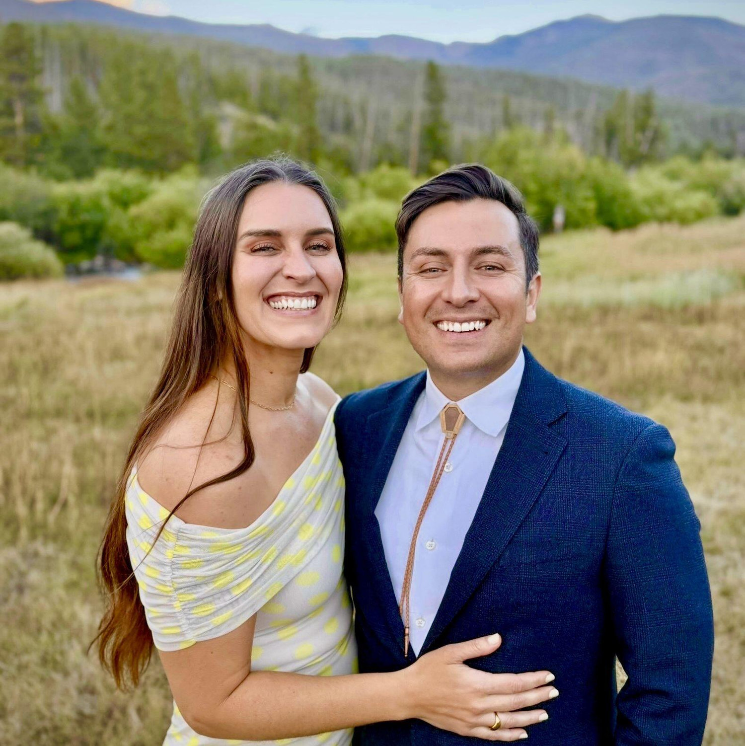 Celebrating our friends Bryan and Ash in Colorado!