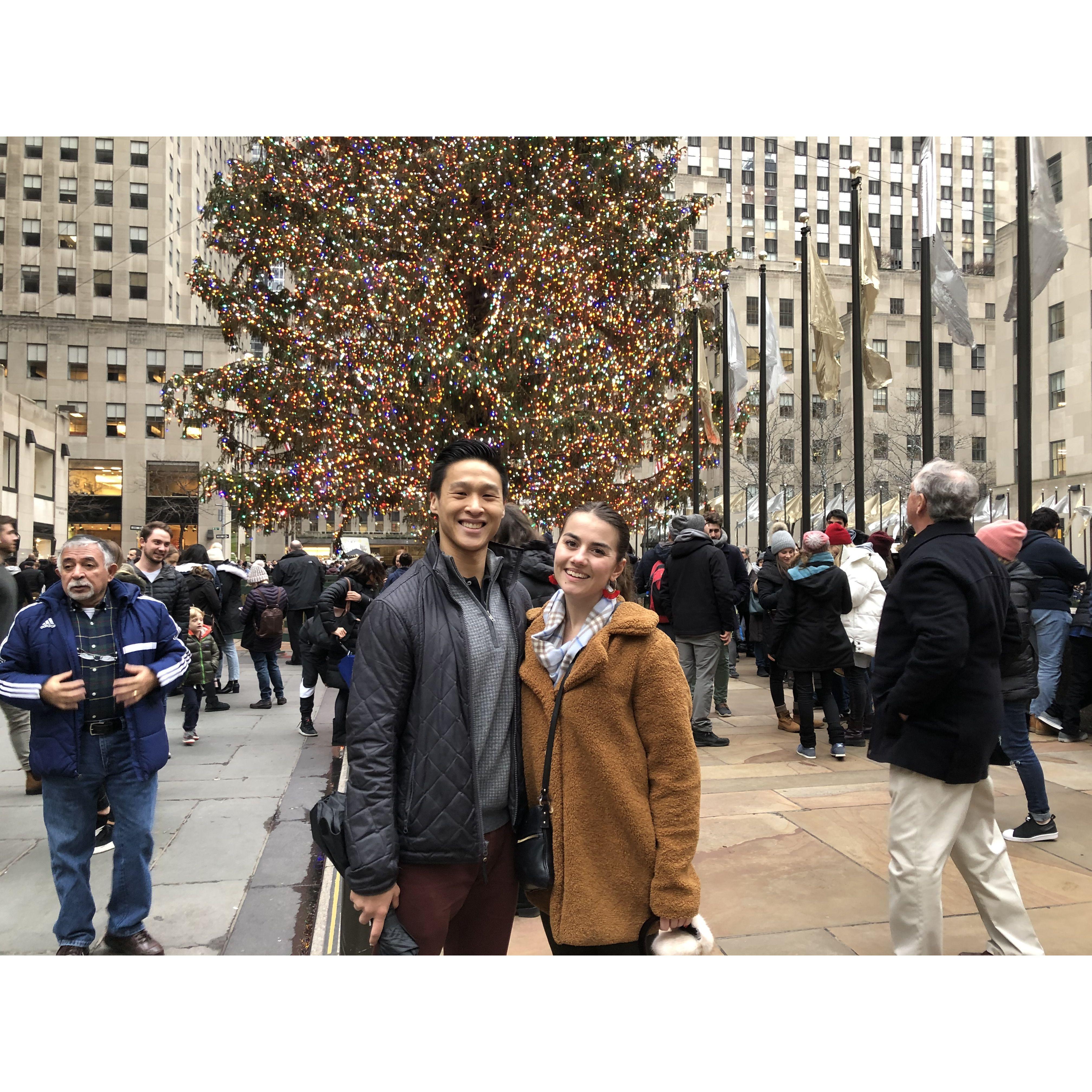 The Rockefeller Tree and Christmas spirit