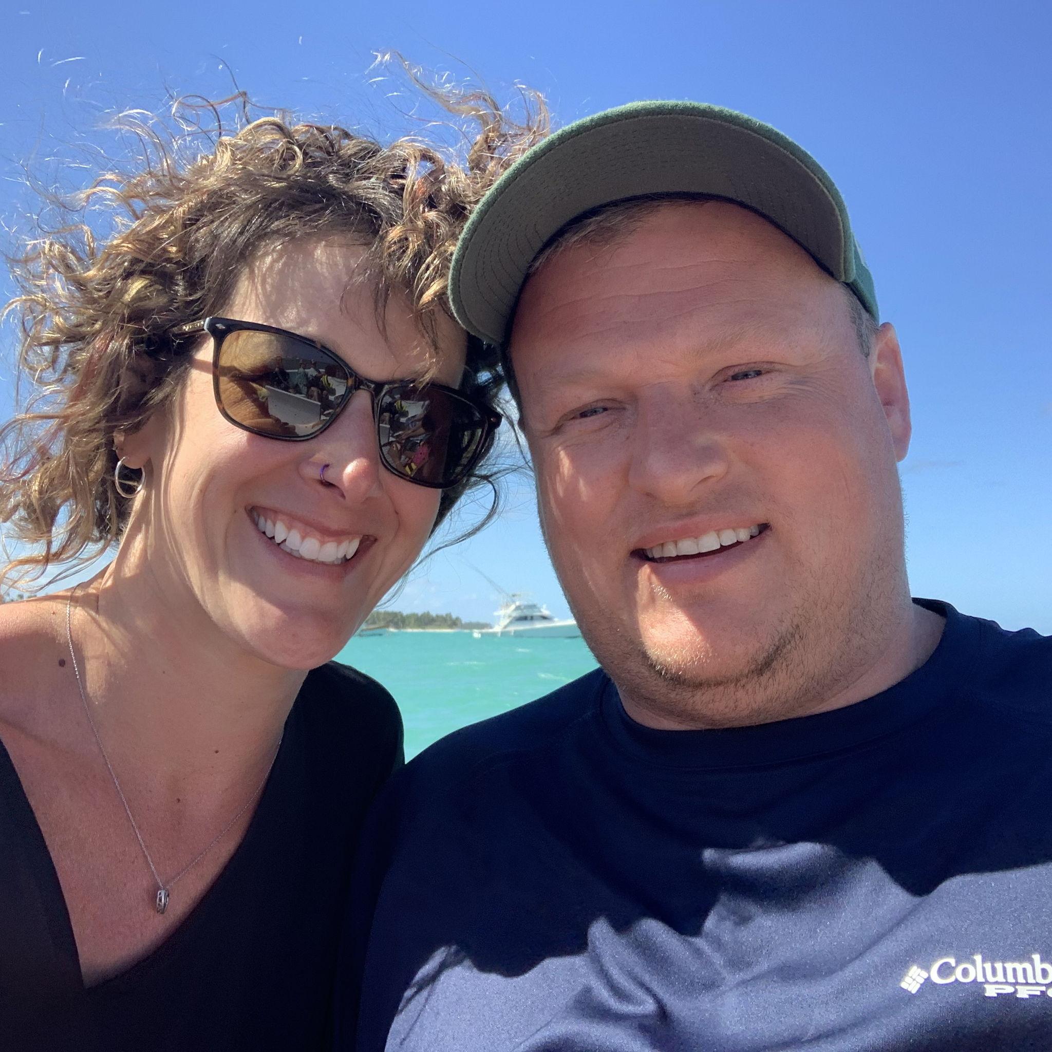 Off to go swim with stingrays and sharks in Punta Cana.