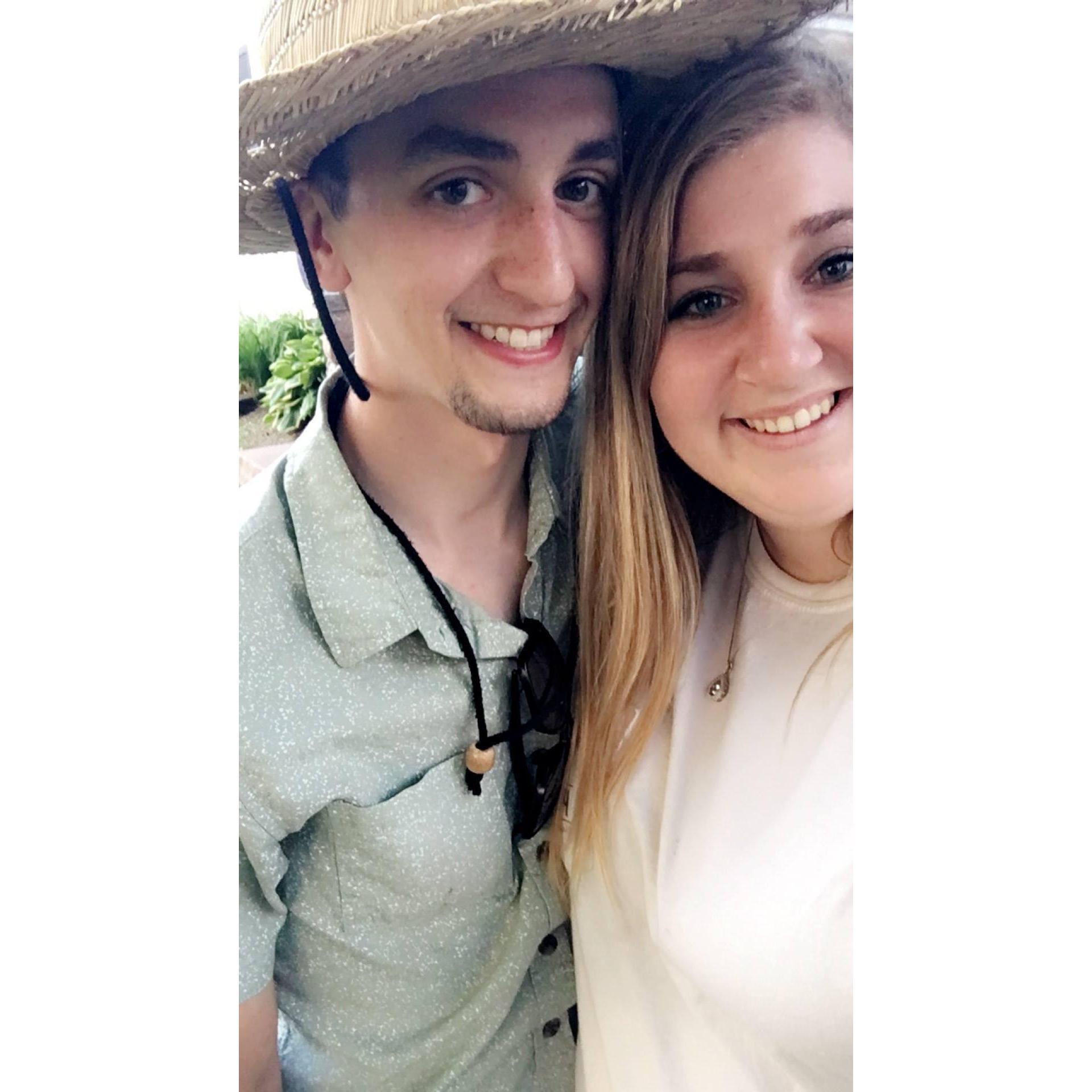 2017: Graduation party.