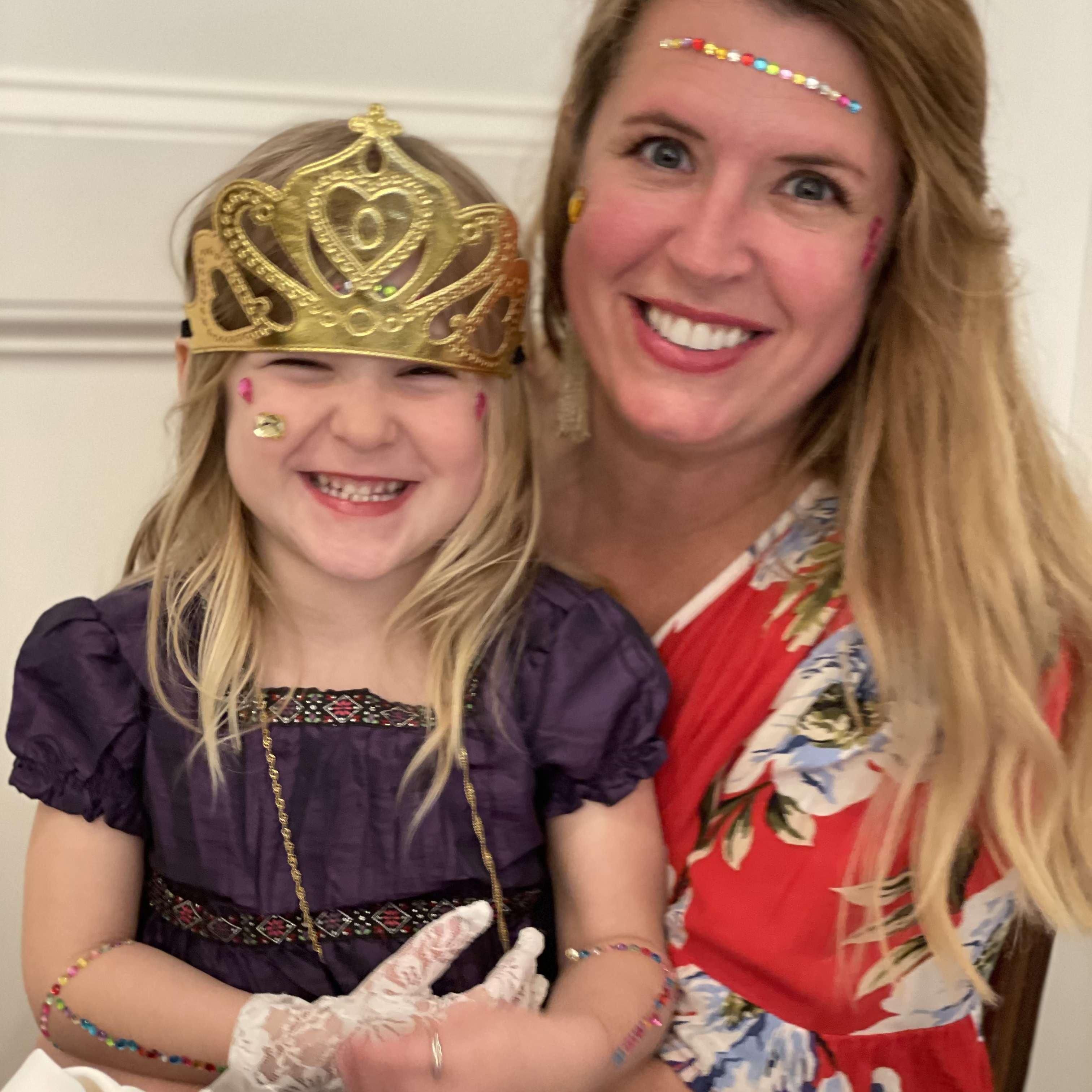 Princess Brunch (is that what a stepmom looks like?!)