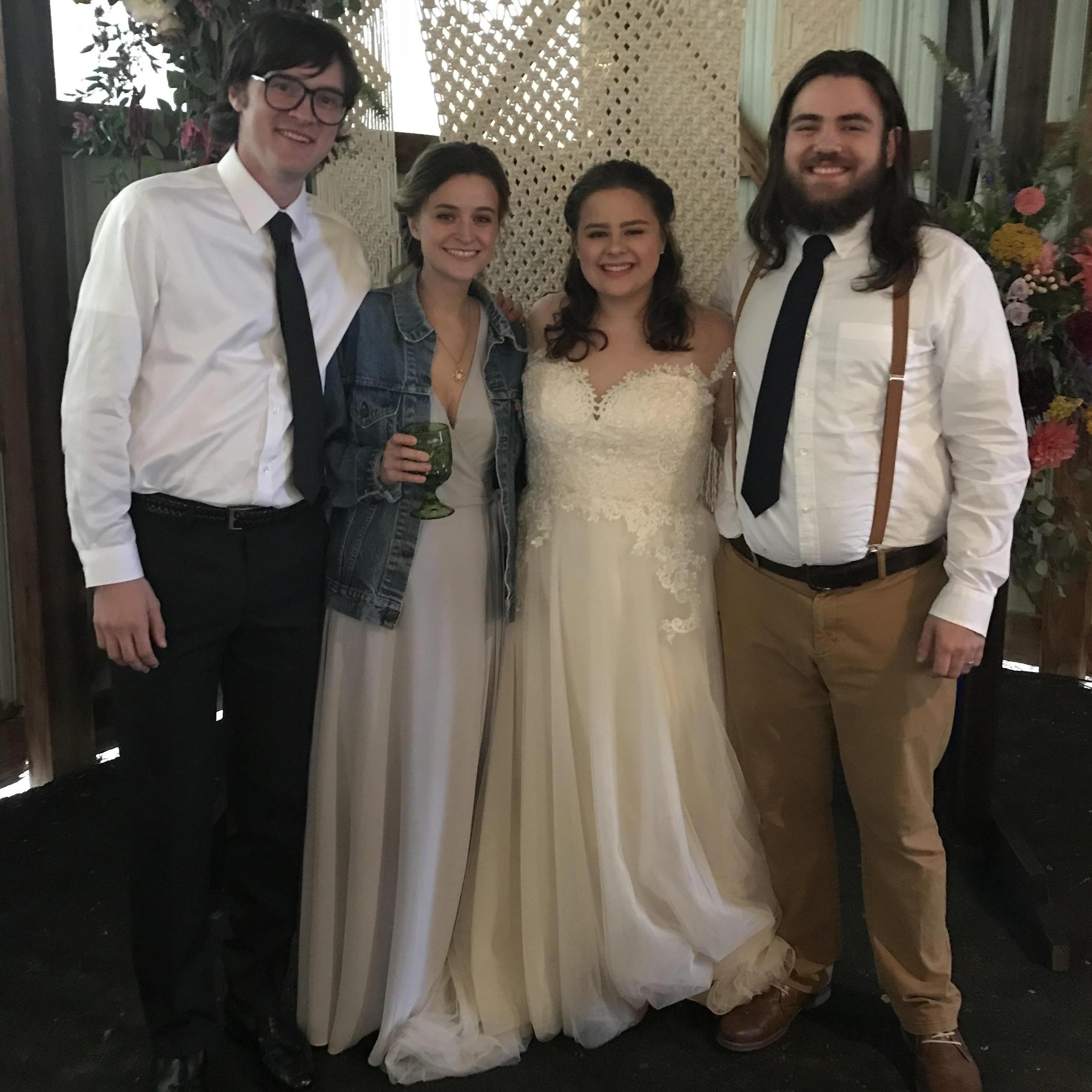 The night that Natalie caught the bouquet at her best friends wedding, sealing the deal for Nate and Nat's future together! ;)