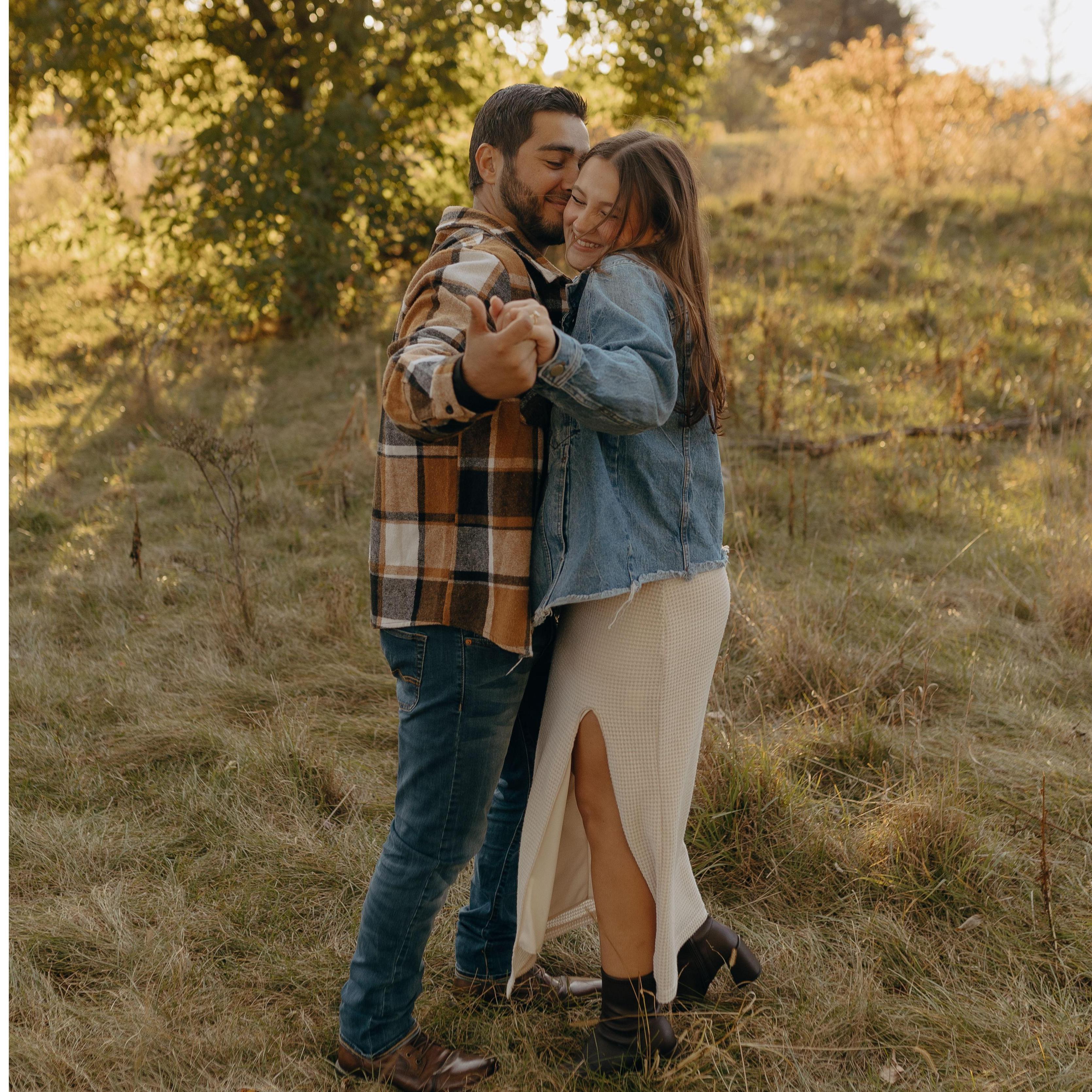 One of our favorites from our engagement session.