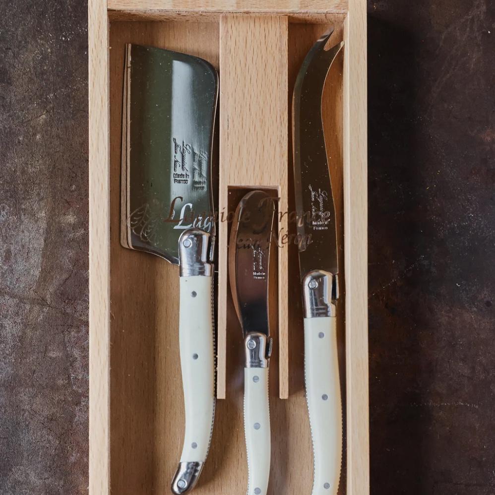 French Cheese Set in Ivory - in 2 sizes