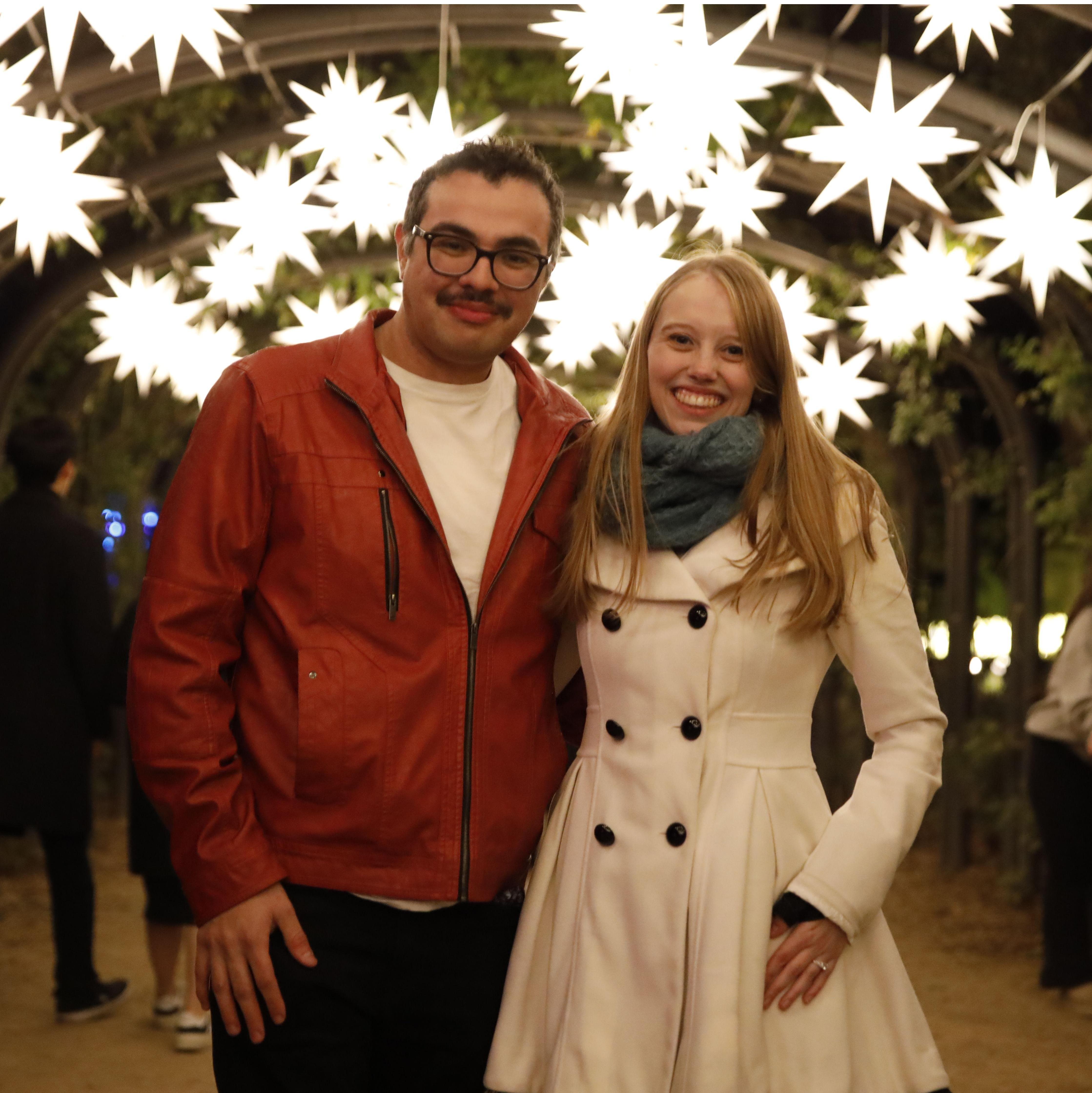 Descanso Gardens - Right after we got engaged