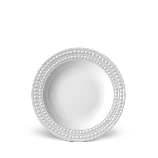 L'Objet - Perlee White Soup Plate