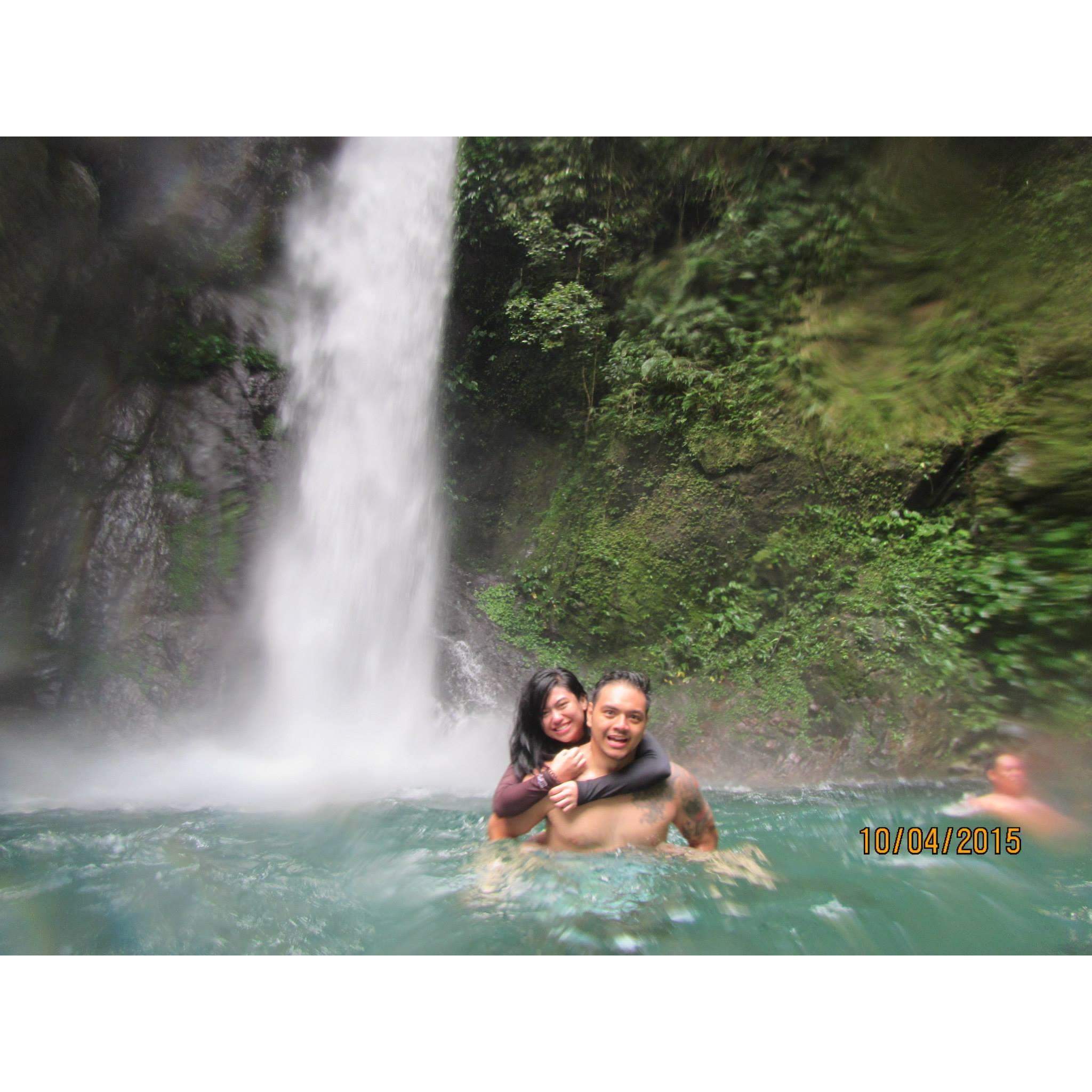Our first trip to Baler! Gerson still looked like he lifted here! You can't see Earl very well but he's in there too!