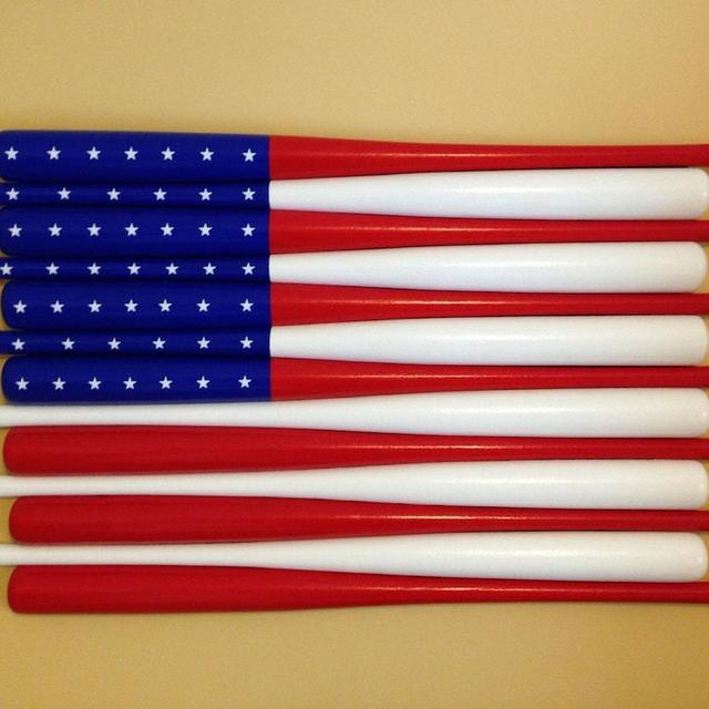 Custom Baseball Bat Flag (28"Bats)