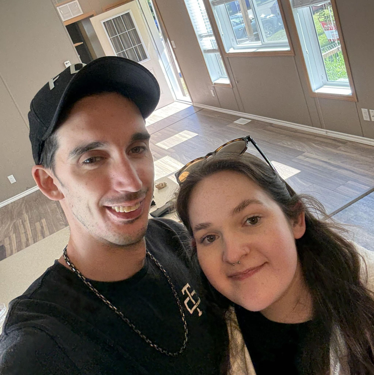 First photo in our new home!
