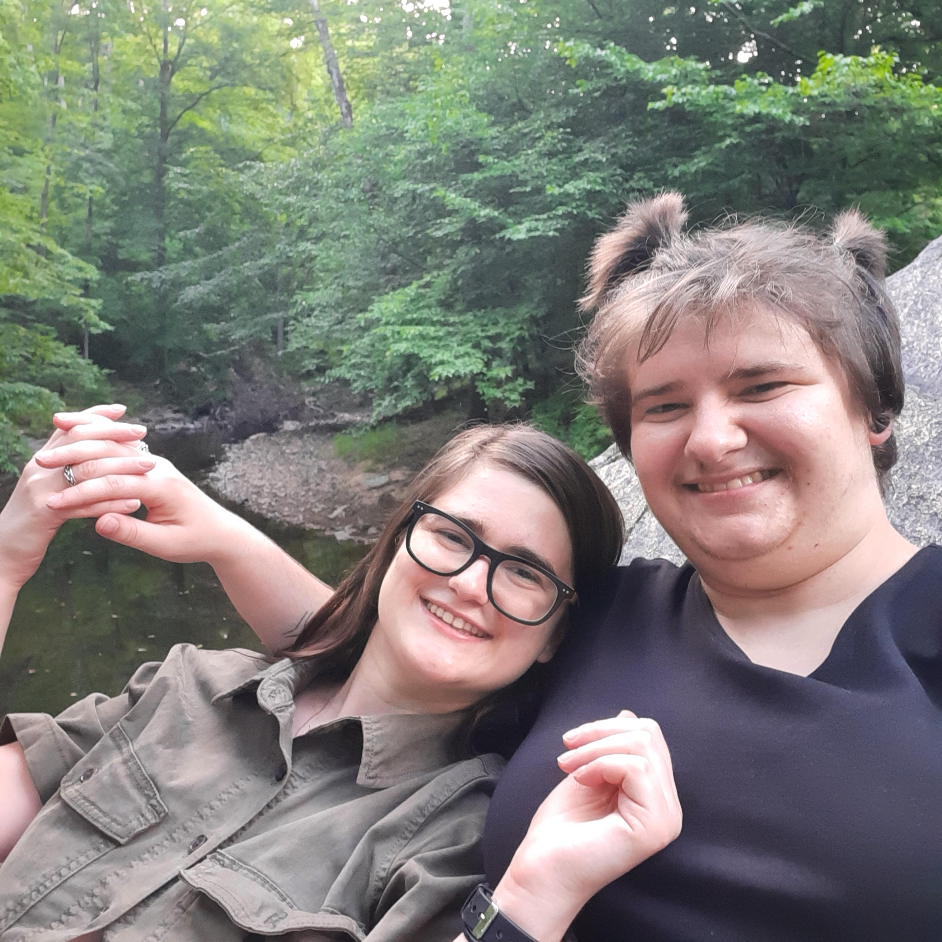 We picked the first not-horrendously-hot day after our rings were ready to propose because we couldn't wait any longer!