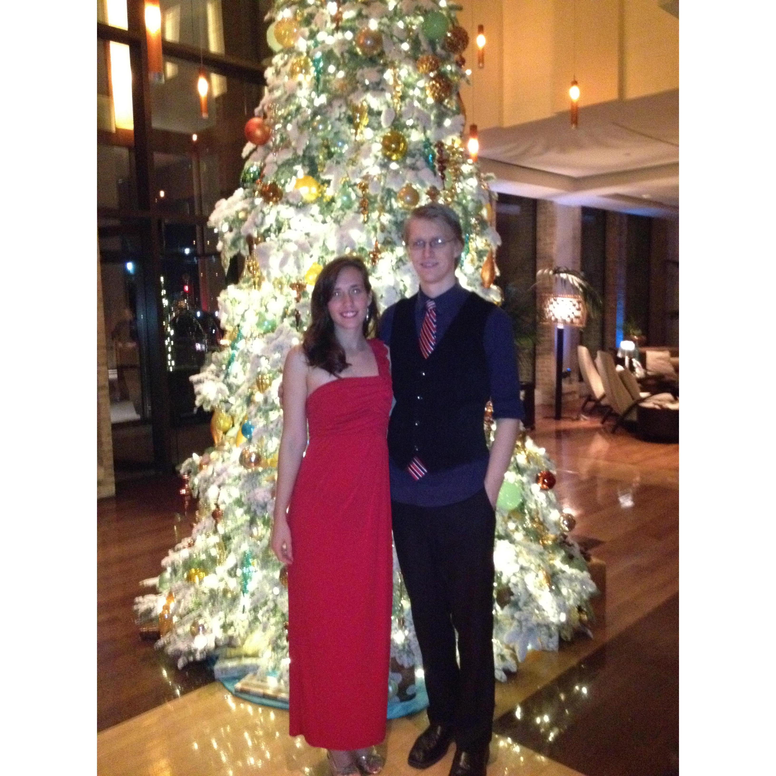Employee Christmas Party @ The Palomar 2012 (Hotel where we met!)