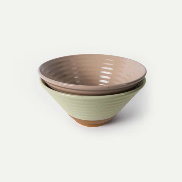 Ramen Bowls Duo - Light Matcha/Chai