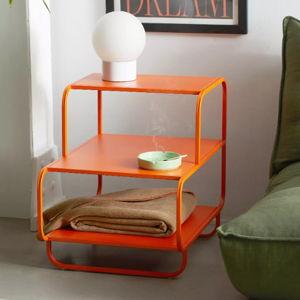 Alana ORANGE Side Table/Nightstand