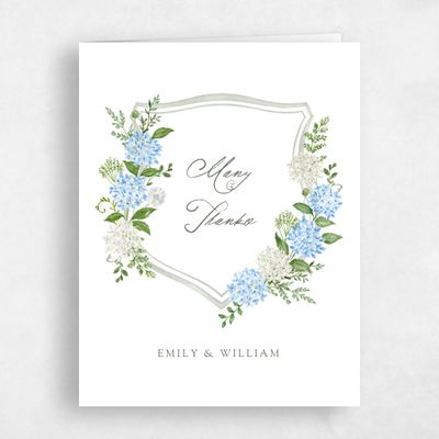 Dark Sky, White Wedding Thank You - Speranza Portrait