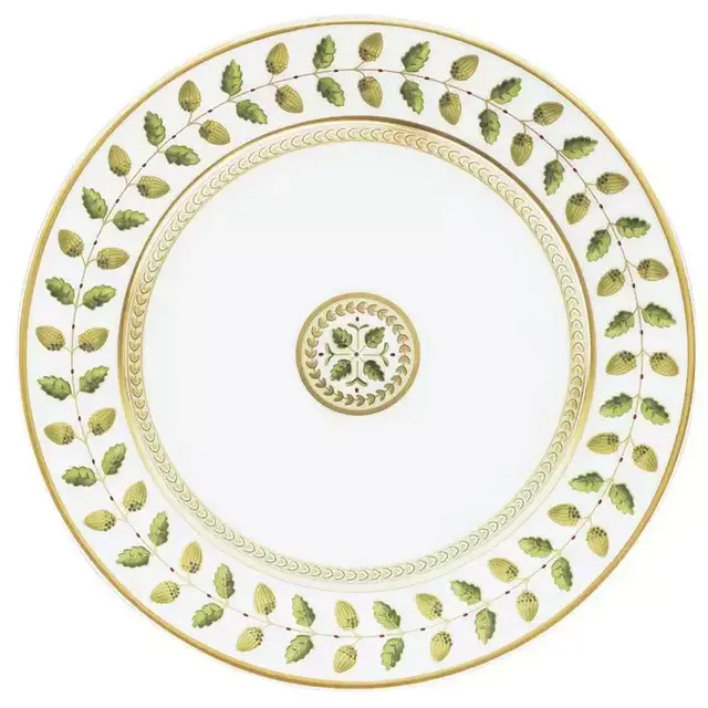 "Constance" Style Fine China Dinner Plate