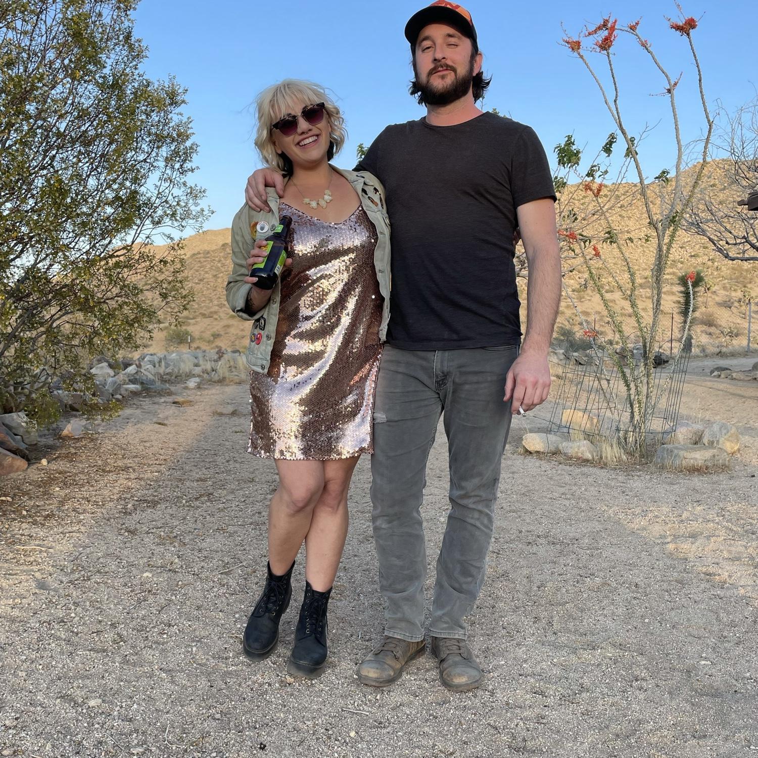 Birthday trip to Joshua Tree, 2021. Just hours after this, we saw a UFO!
