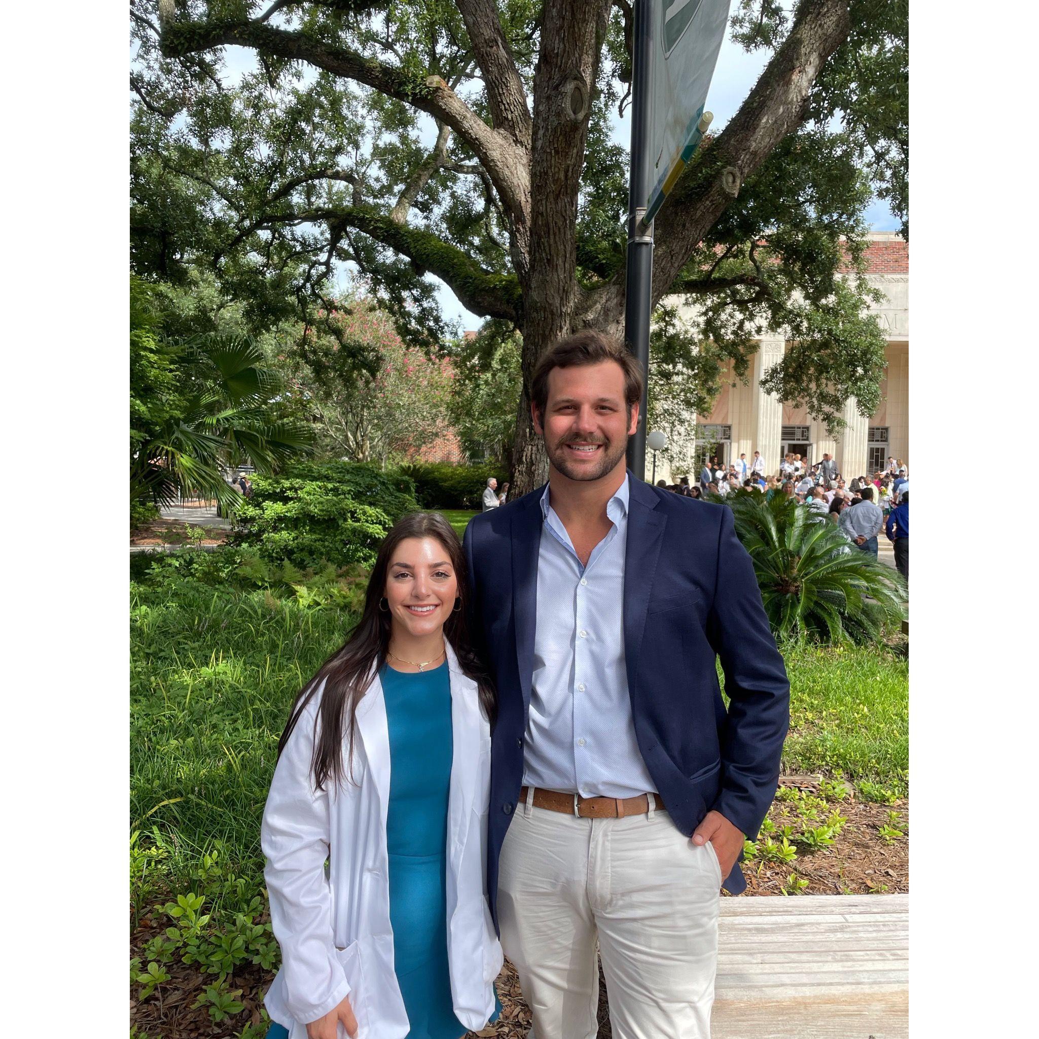 V's White Coat Ceremony