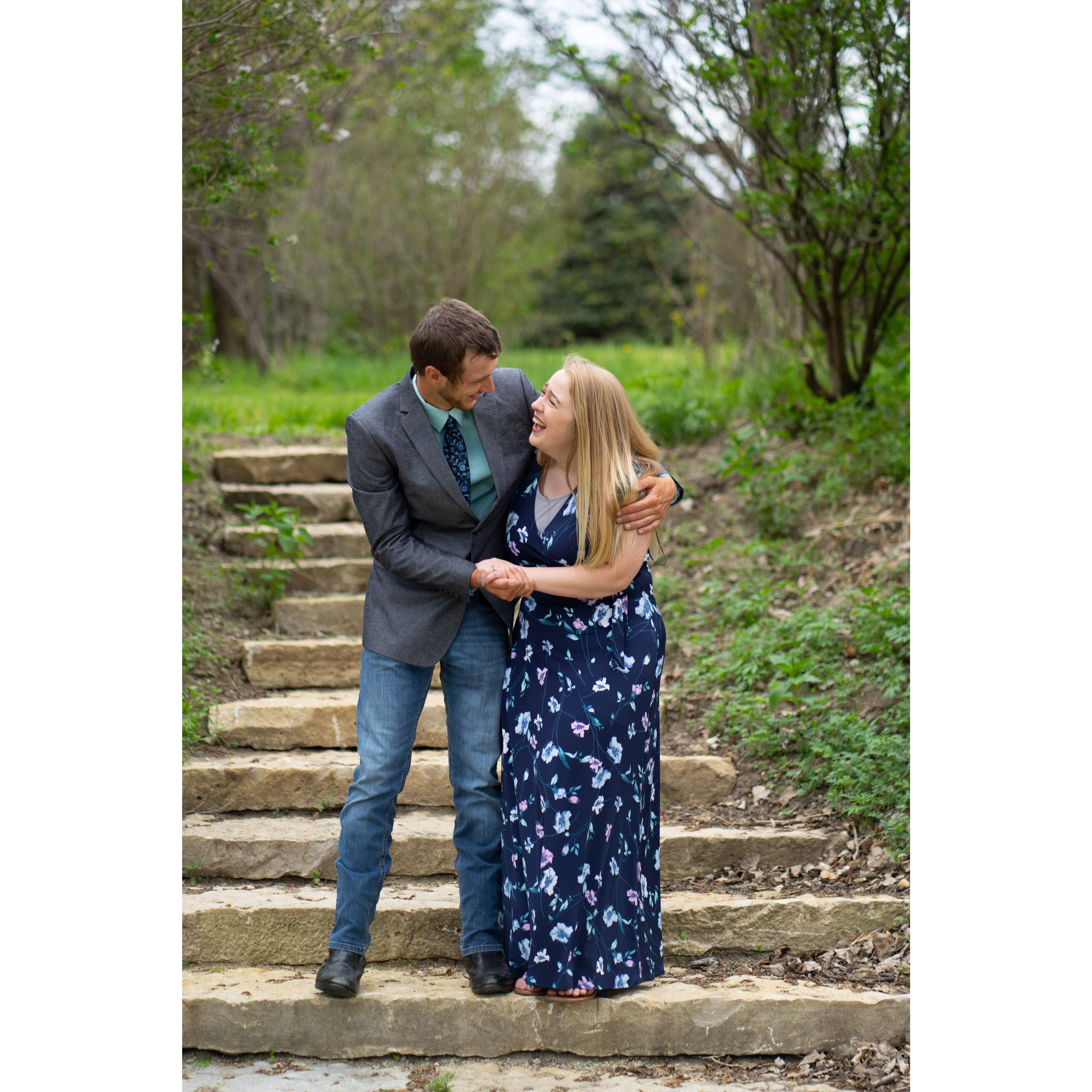 This stage of laughter is a pretty regular occurrence for us.